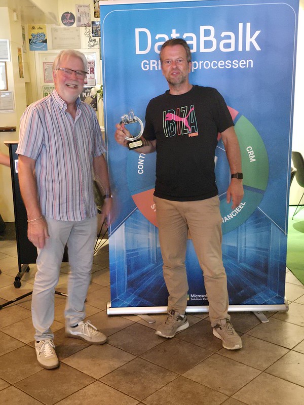 De winnaar van reservegroep B, Hans Uittenbogaard, op weerstandspunten voor Onno Wolters